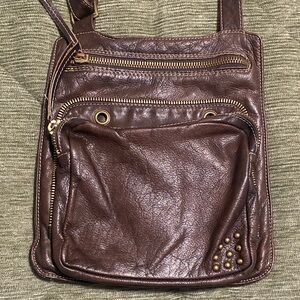 Marco Buggiani Leather Crossbody Bag